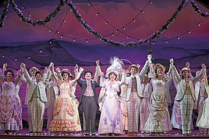 the entire cast of the talented 'Hello Dolly' National Touring Company