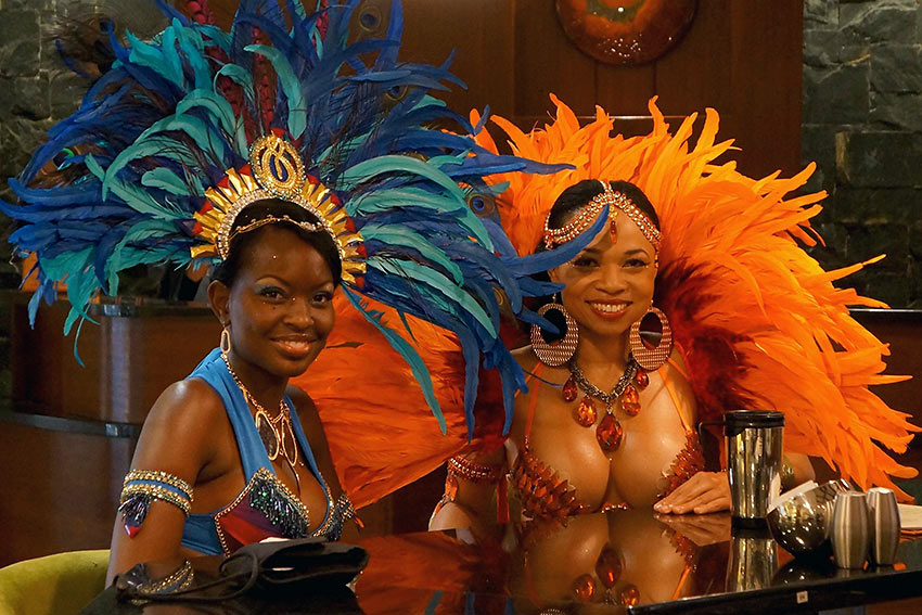 Trinidad & Tobago carnival costume