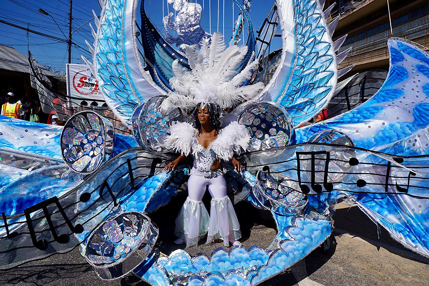 Trinidad & Tobago carnival costume