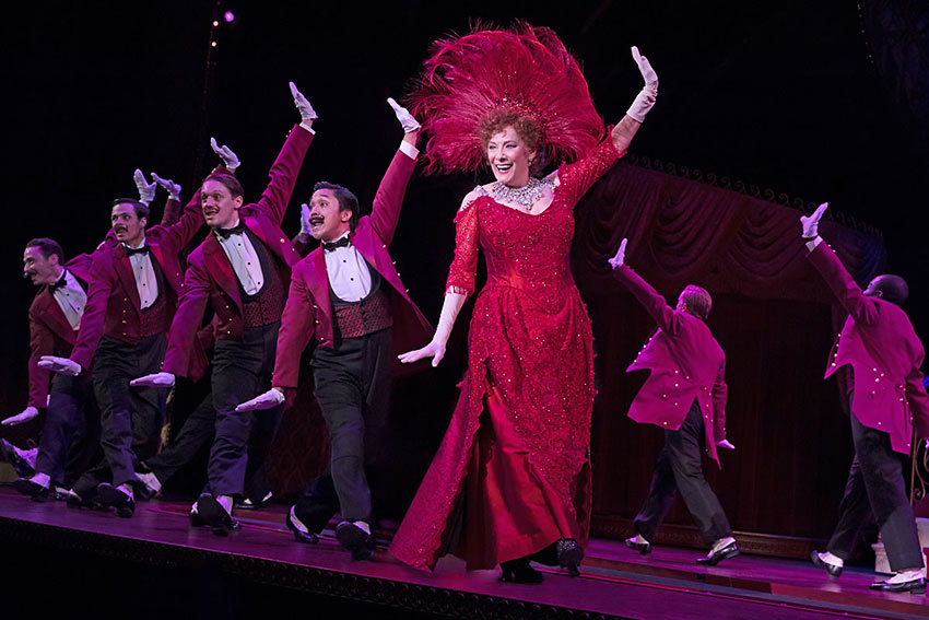 Betty Buckley as Dolly performs 'The Waiters’ Gallop'