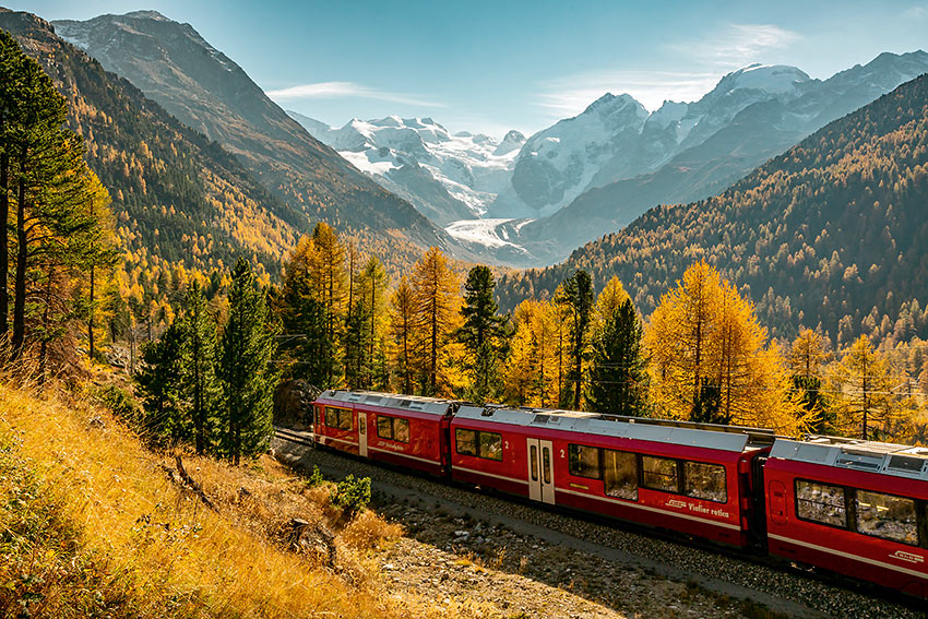 Bernina Express train, Switzerland