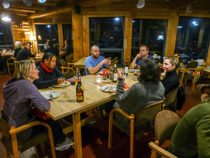 lounge, plus dining room, bar and library corner at Blachford Lake Lodge