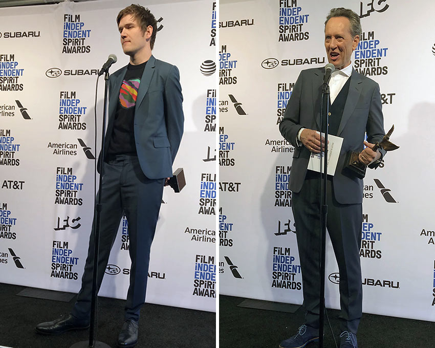 Bo Burnham and Richard Grant