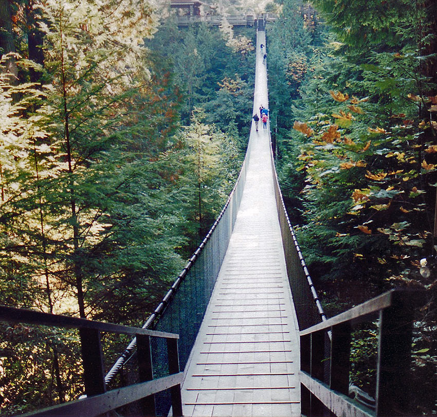 Capilano Bridge, Vancouver, British Columbia