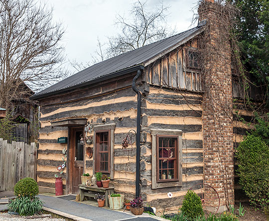 cabin that launched the Inn and Spa at Cedar Falls