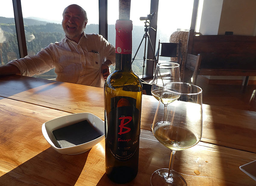 Jose Angel Carrero Arketa at his winery, Bodega Berroja