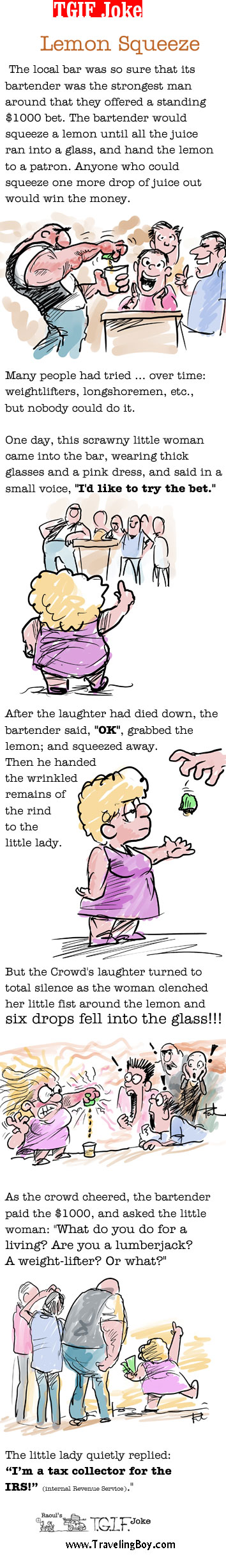 Joke of the Week: Lemon Squeeze
