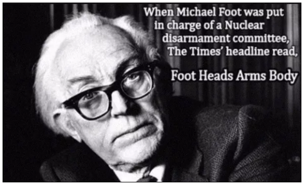 Parting Shot: Michael Foot