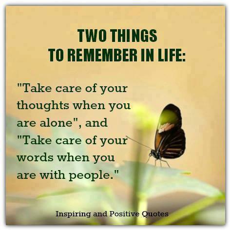 Heavy Thought of the Week: Two Things to Remember