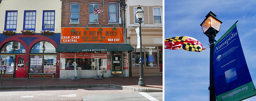 shops along Main St., Annapolis