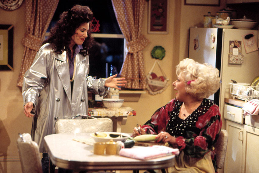 Fran Dreschler and Renée Taylor in “The Nanny”