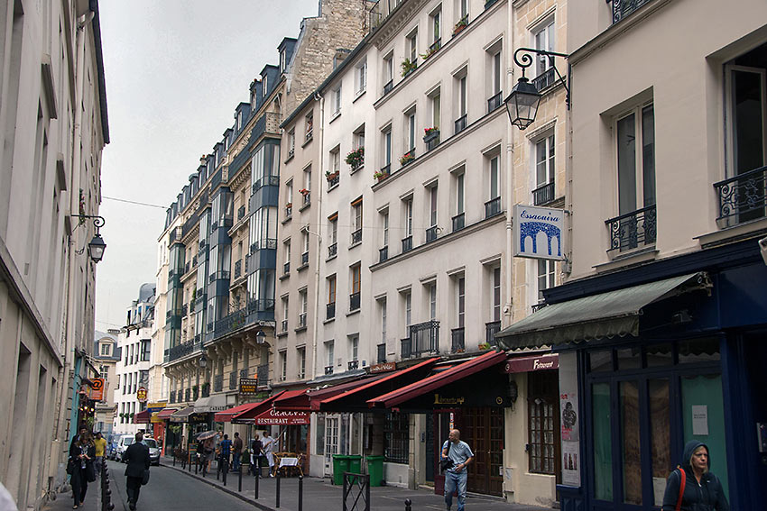 a street on the Left Bank, Paris