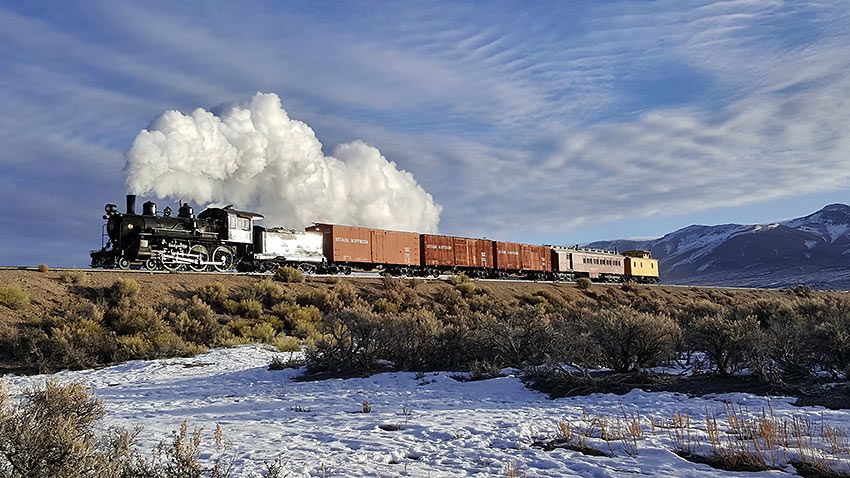 Nevada Northern Railway train