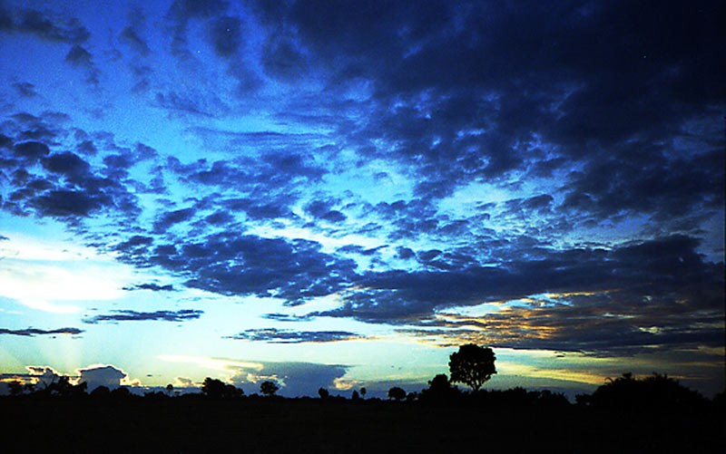 Zambia sunset