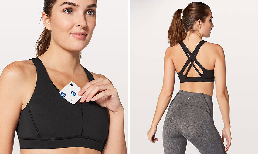 Lululemon’s Stash ‘n’ Run Bra