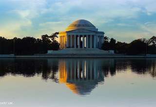 Jefferson Memorial, Washington D.C. at sunset