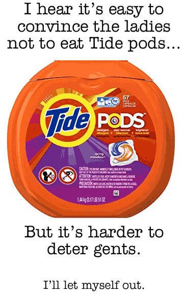 Don's Puns: Tide Pods