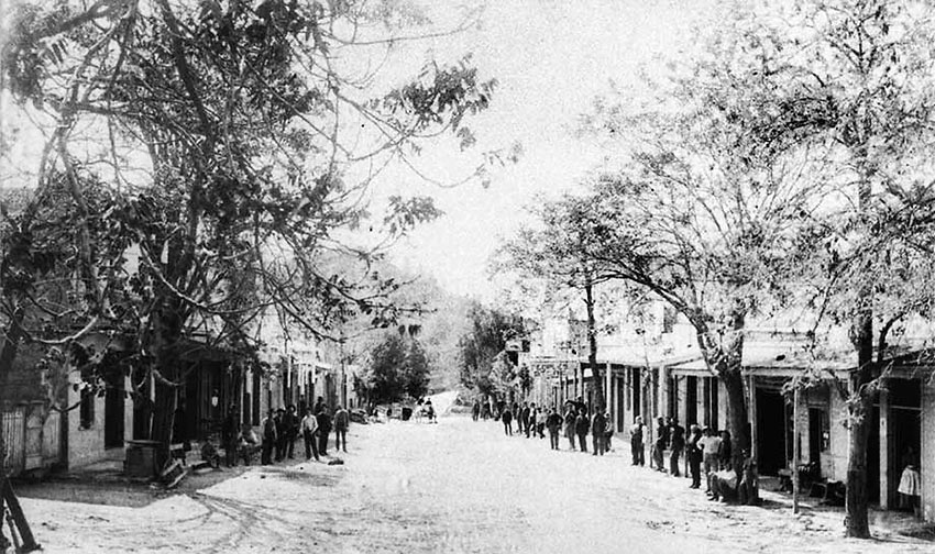 Main Street, Angels Camp, CA 1860's photo