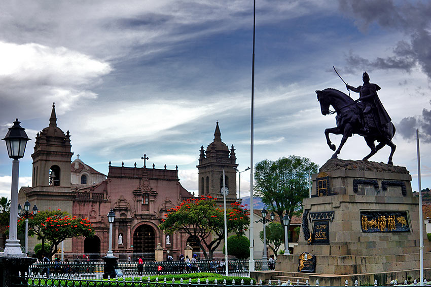 Ayacucho central plaza