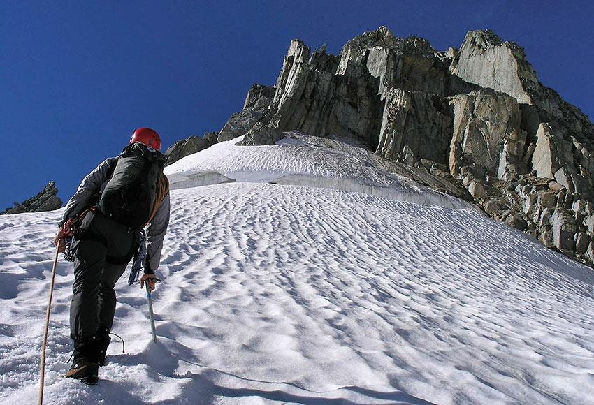 climbing the Bugaboos