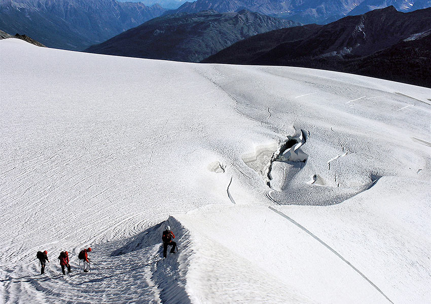 climbing the Bugaboos