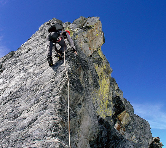 climbing the Bugaboos