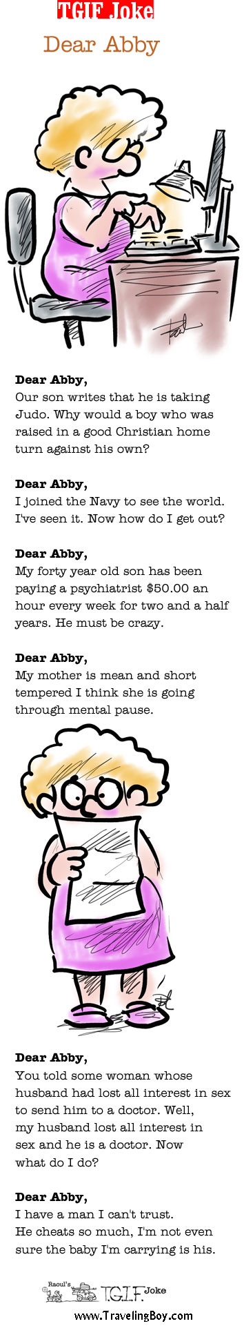 TGIF Joke of the Week: Dear Abby