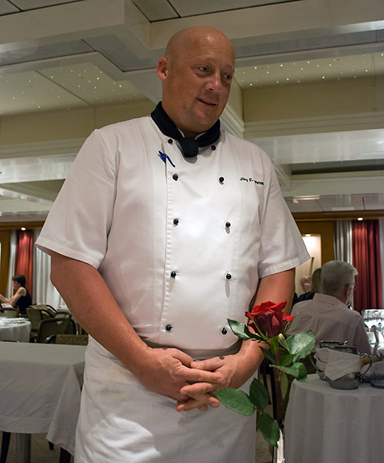 Executive Chef Jorg Lehmann on SeaDream II