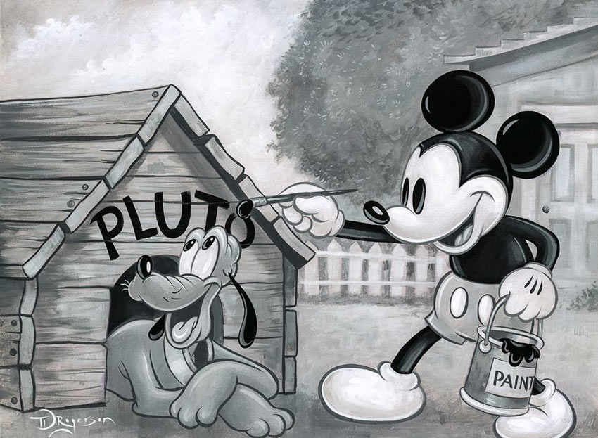Walt Disney's Mickey Mouse and Pluto