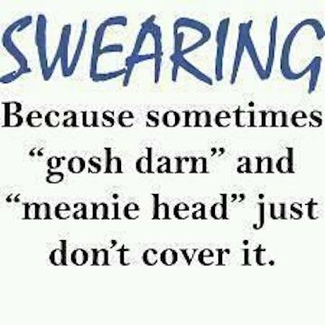 Parting Shot: Swearing