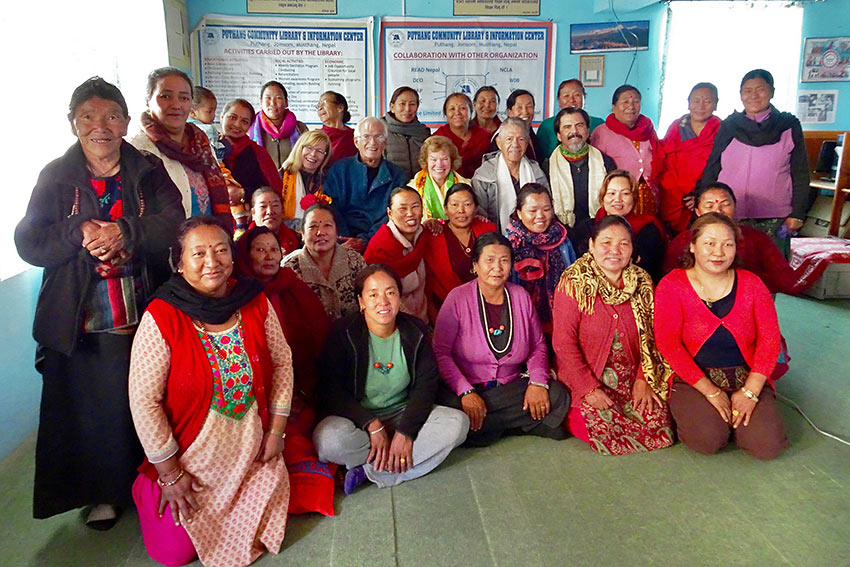 Women’s Empowerment Center at a Nepali village