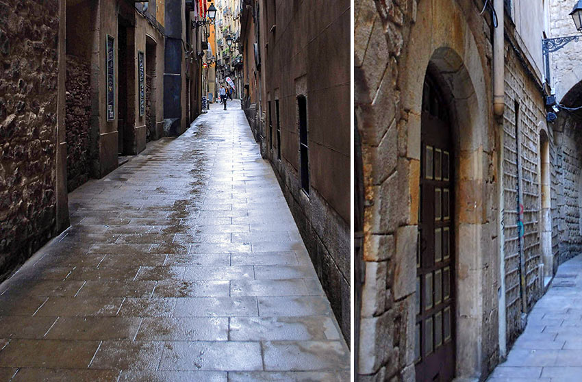 Barcelona's historic Gothic Quarter