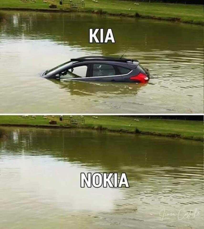 Parting Shot: Kia vs. Nokia