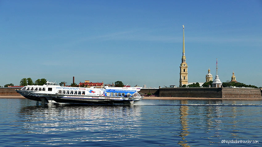 Peter and Paul Fortress on Hare Island, St. Petersburg