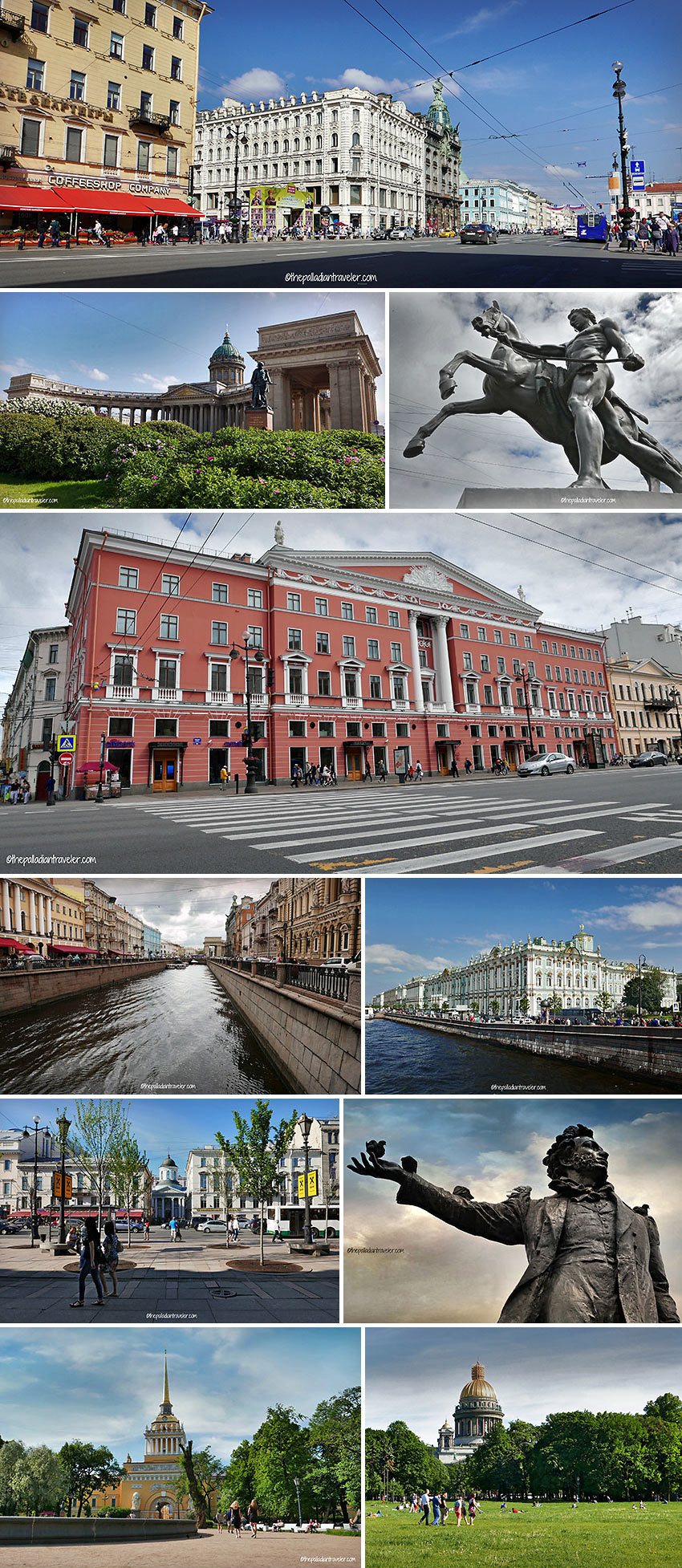 Nevsky Prospect street scenes