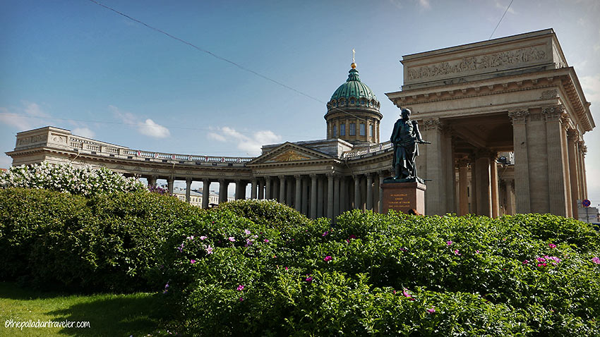 the 18th century summer palace of Peterhof, St. Petersburg