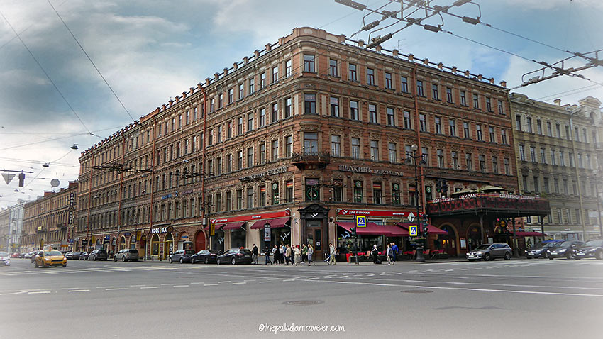 Nevsky Prospect street scene