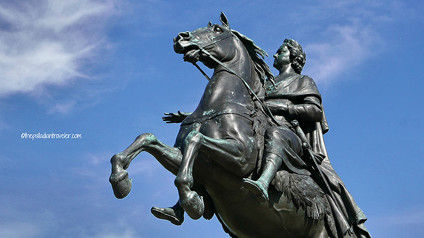 statue of Peter the Great at St. Petersburg