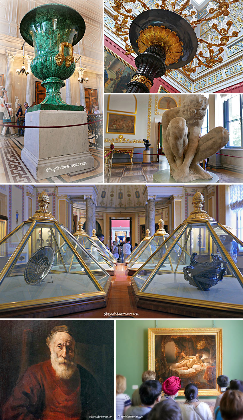 various art works at the Hermitage