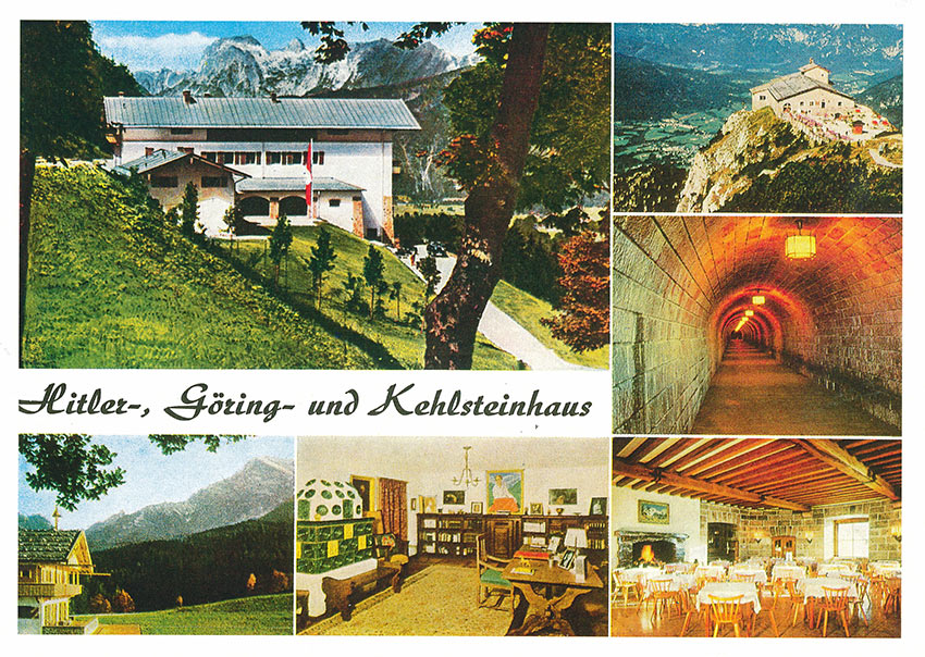 Kehlsteinhaus or Eagle's Nest postcard