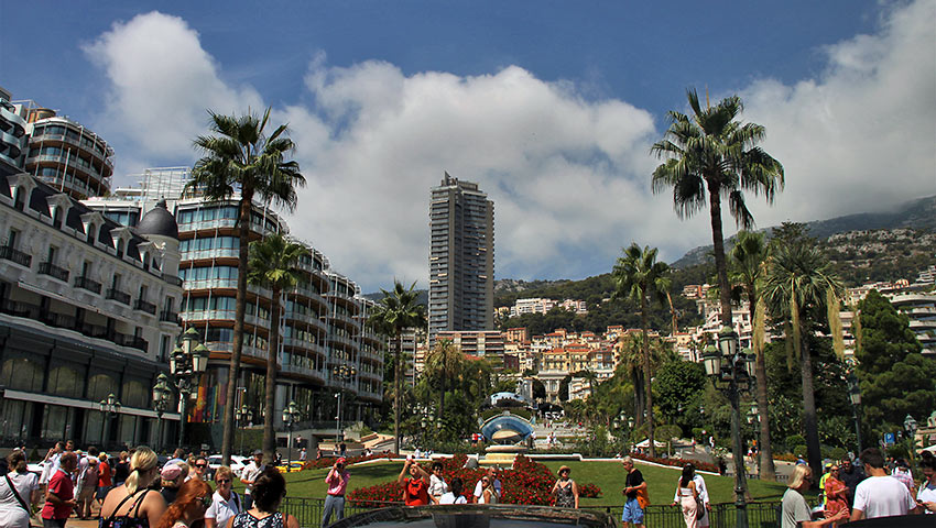 street scene, Monaco