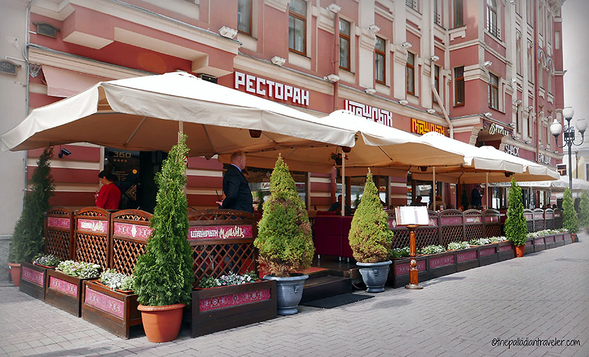 Shashlik-Mashlyk restaurant, Arbat Street, Moscow