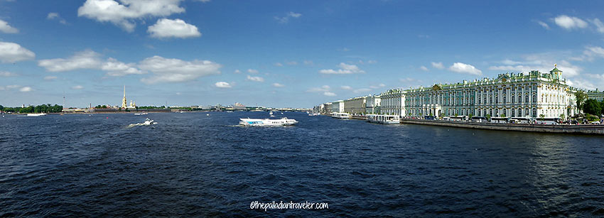 Winter Palace and the Baltic Sea, St. Petersburg