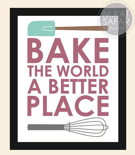 Bake the World a Better Place