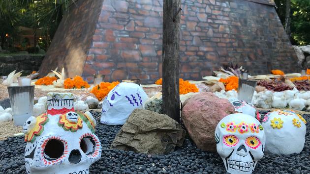 'calaveras' displayed on the Day of the Dead, Riviera Maya