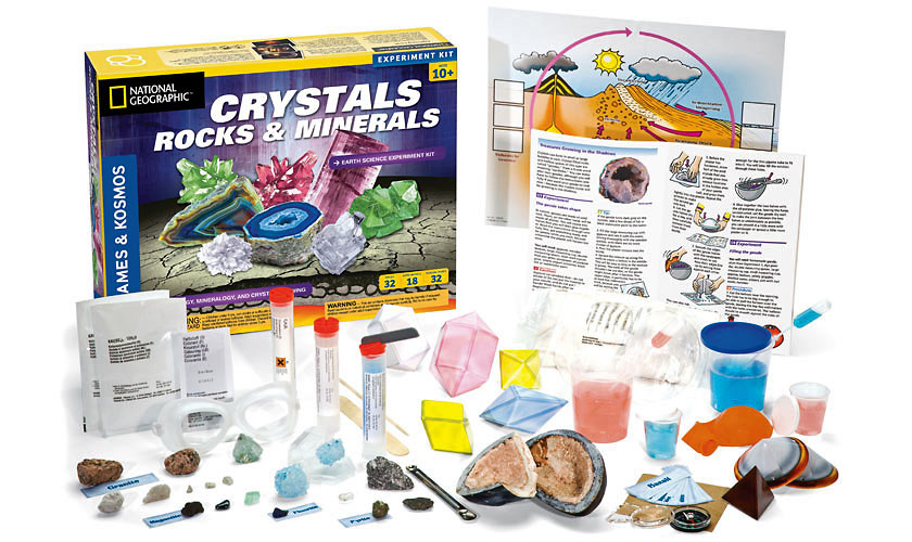 Thames and Kosmos' Crystal Rocks and Minerals set