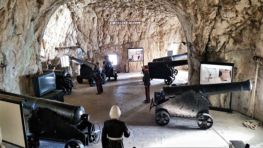 the Siege Tunnel at Gibraltar