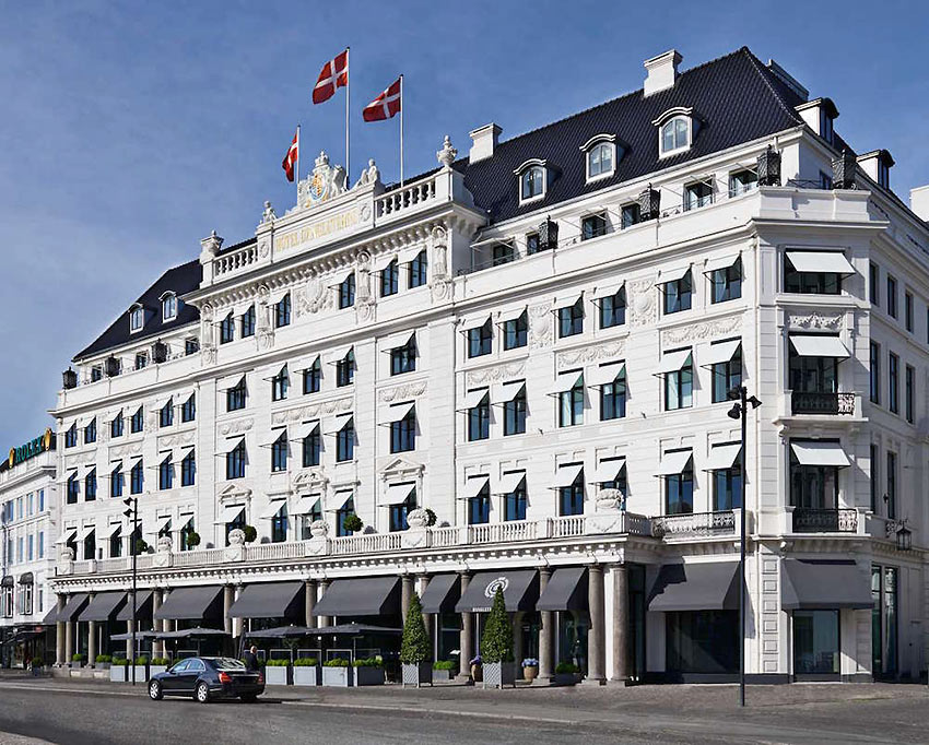 Hotel d'Angleterre exterior view
