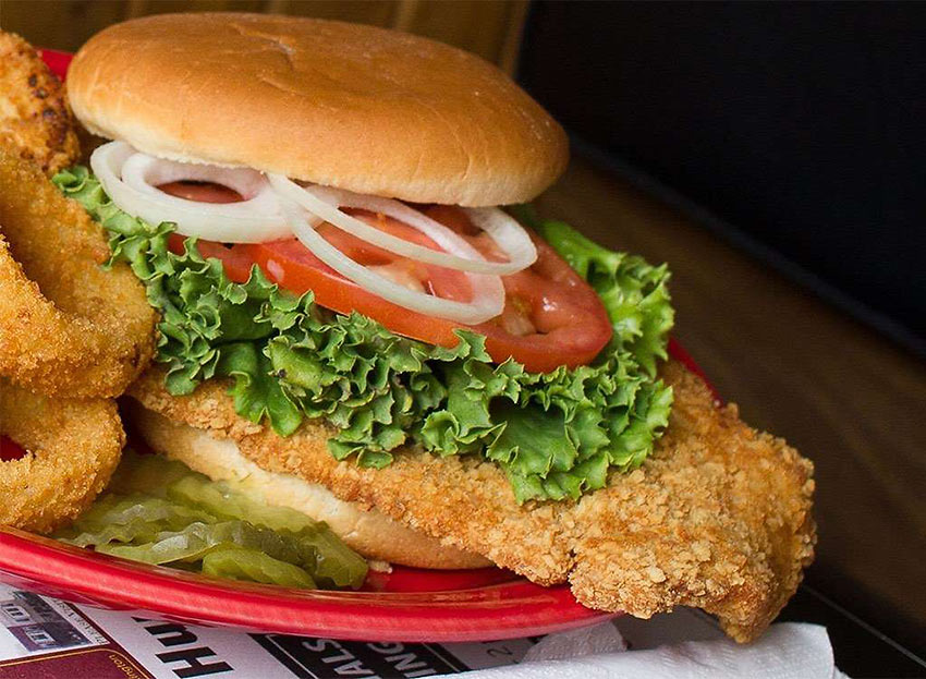 Indiana: Breaded Pork Tenderloin Sandwich