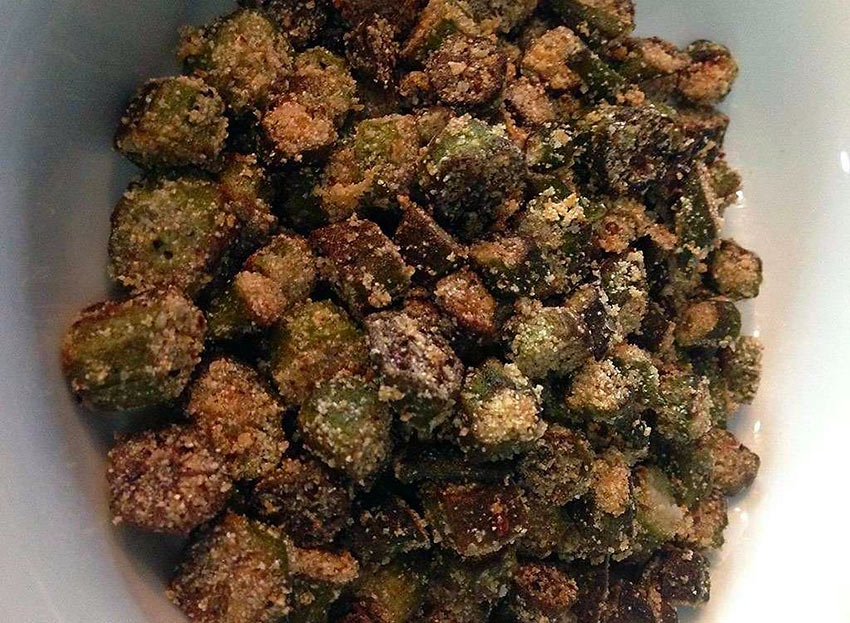 Oklahoma: Fried Okra